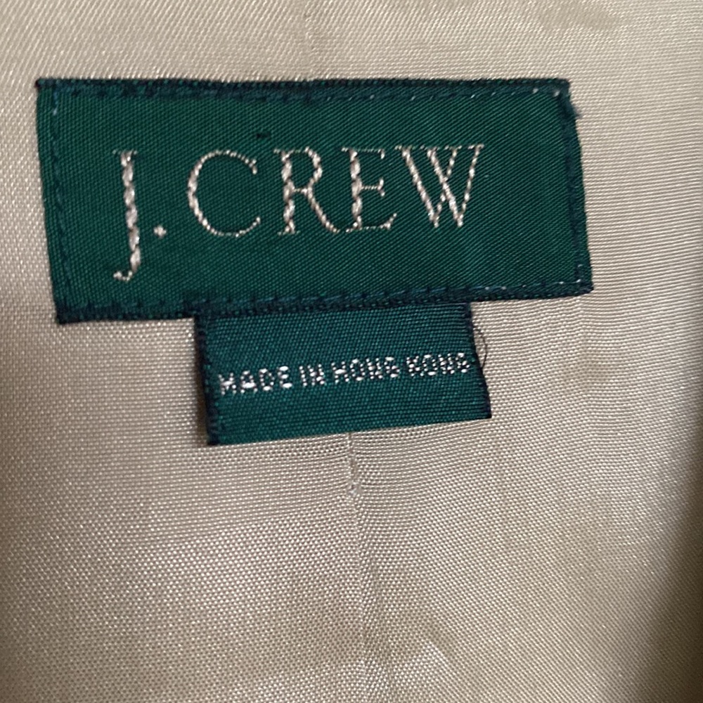 Vintage J. Crew linen blazer - Picture 2 of 5